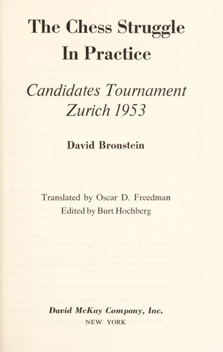 Zurich International Chess Tournament 1953